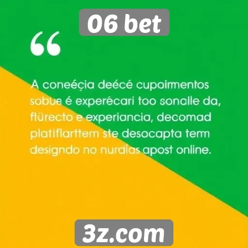 Depoimentos de usuários sobre a experiência na 06 bet